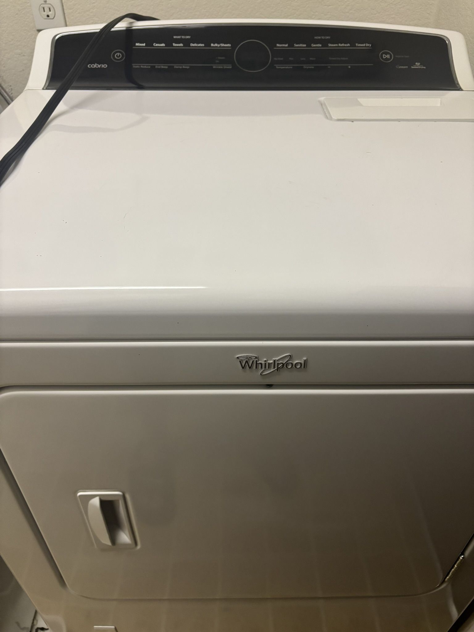 Whirlpool Cabrio Dryer $150