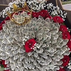 Money And Roses Bouquet 