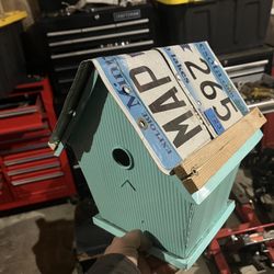 Metal Birdhouse- $30