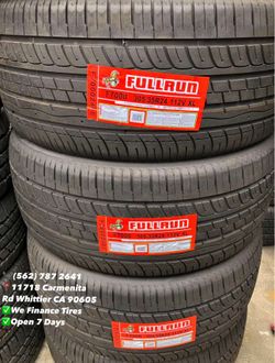 305/35R24 fullrun Set of Tires Installed and Balanced Set de Llantas Nuevas Instaladas y Balanceadas