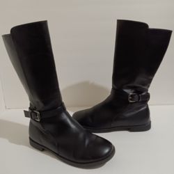 size 2 Kids Girls The Children's Place Tall Faux Leather Boots Shoes