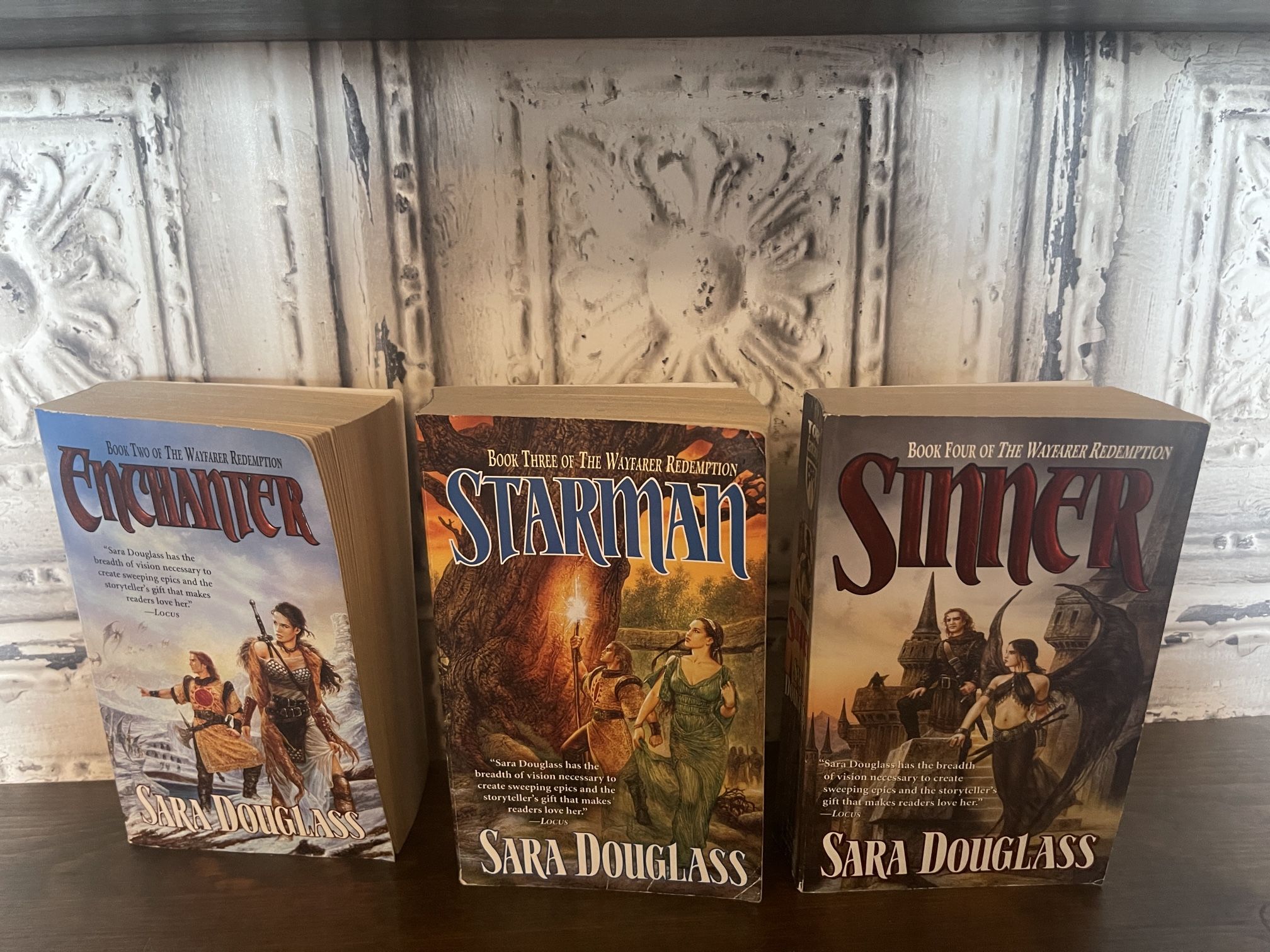 Sara Douglass Wayfarer Redemption Books 2,3,4