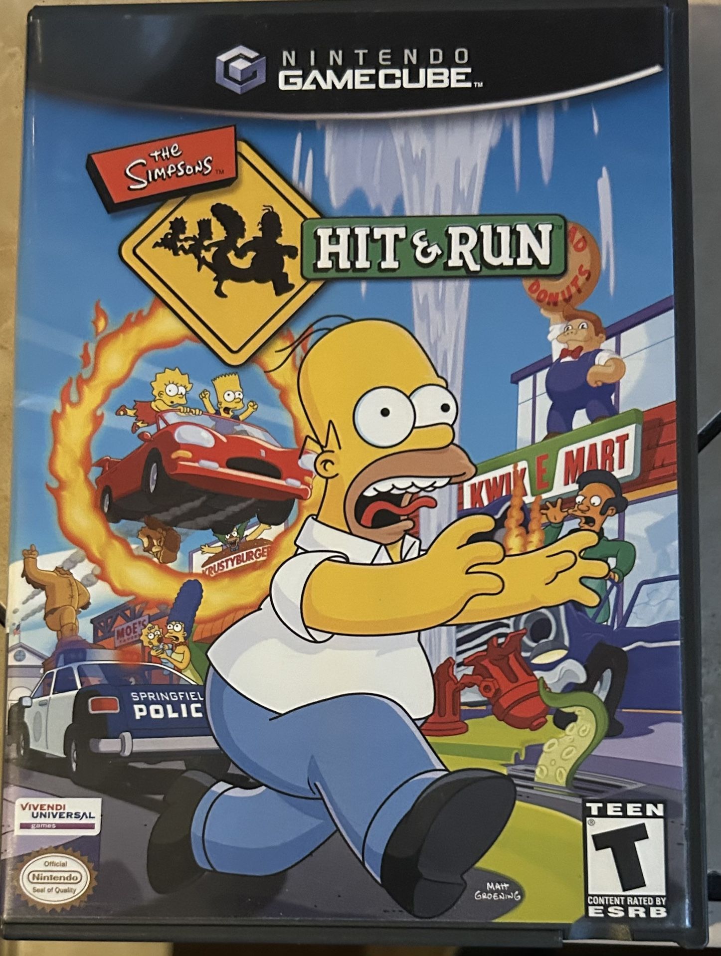 The Simpsons Hit And Run for Nintendo GameCube