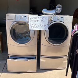 WASHER AND DRYER