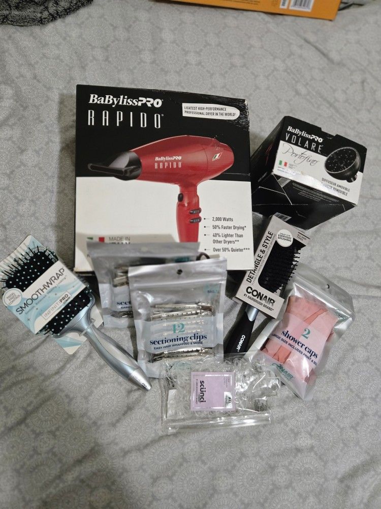 BaByliss Hair Dryer & Some Other Hair Products