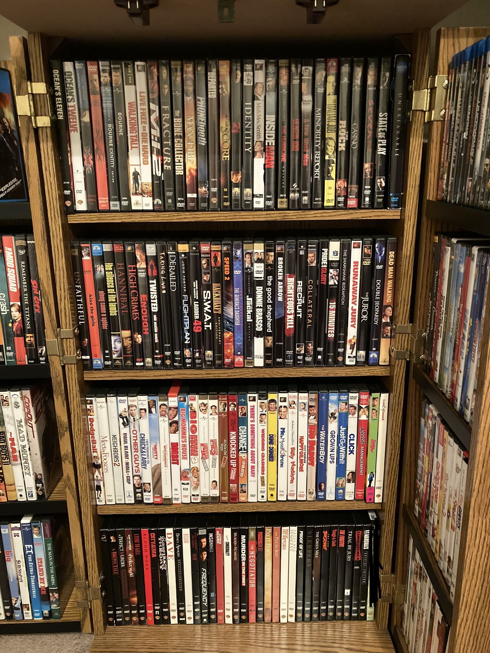$3 each or 2 for $5, Like New DVD Movies, Store bought DVDs, no scratches