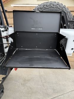 Rock Slide Tailgate Table