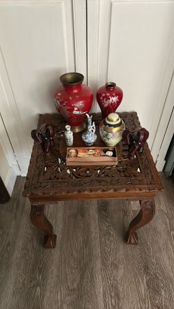 Asian table and miscellaneous