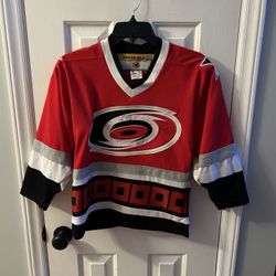 Carolina Hurricanes Autographed Youth Jersey Size Small 