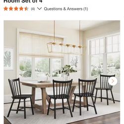 Juego De 4 Sillas Lue Bona 