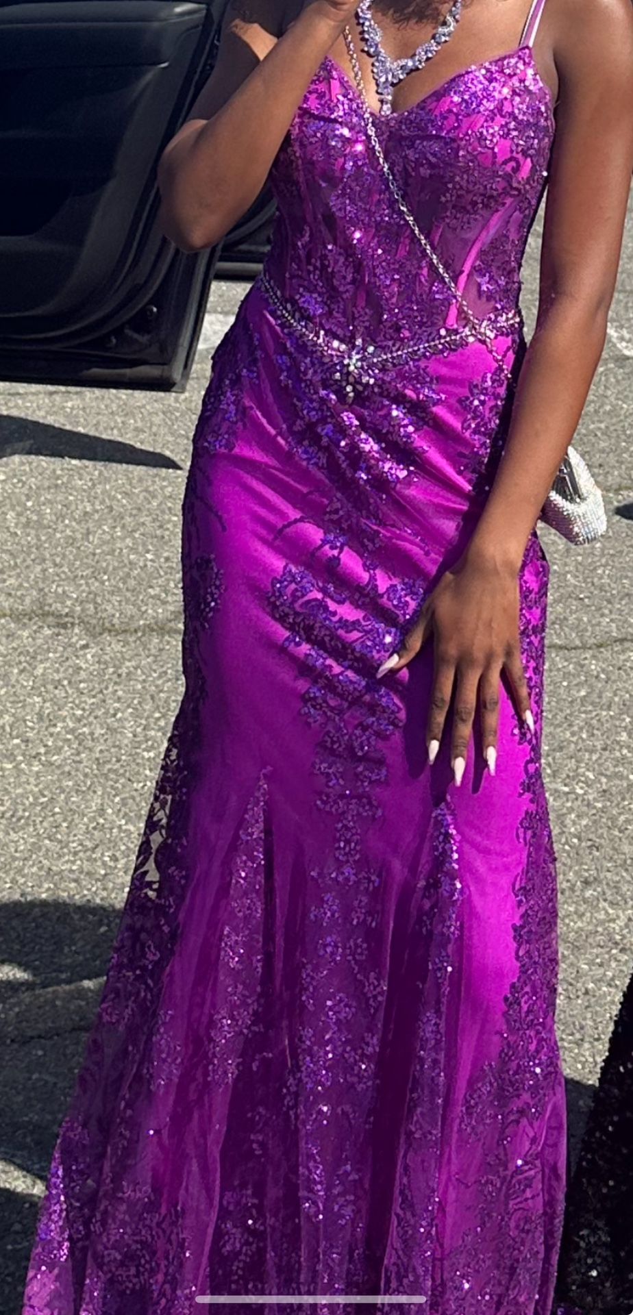 Purple Prom Dress 