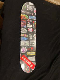 Supreme Stickers Skateboard Deck