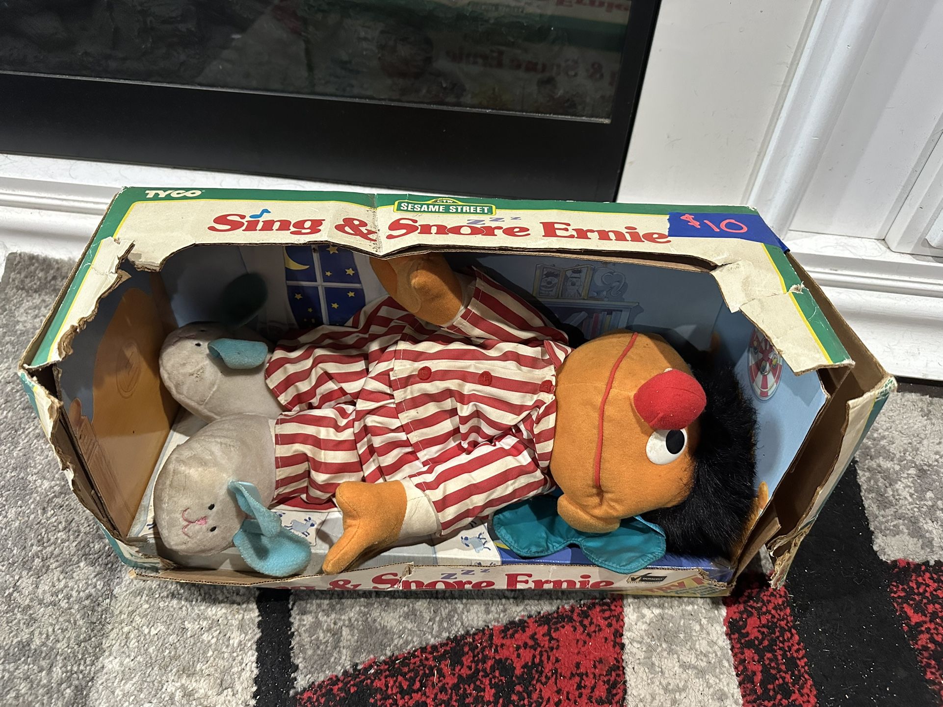 🎵✨ Vintage Sesame Street Sing & Snore Ernie ✨🎵