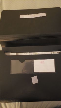 Portable documents file holder