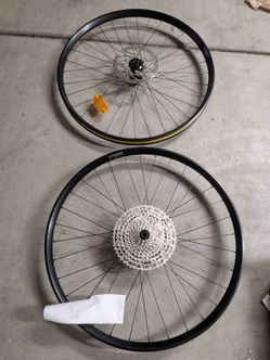 Alexrims MD30 29" Boost MTB Wheelset with Shimano Deore 12-Speed Cassette & Centerlock Rotors - Brand New Take-Off