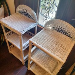 Real Wicker Shelves