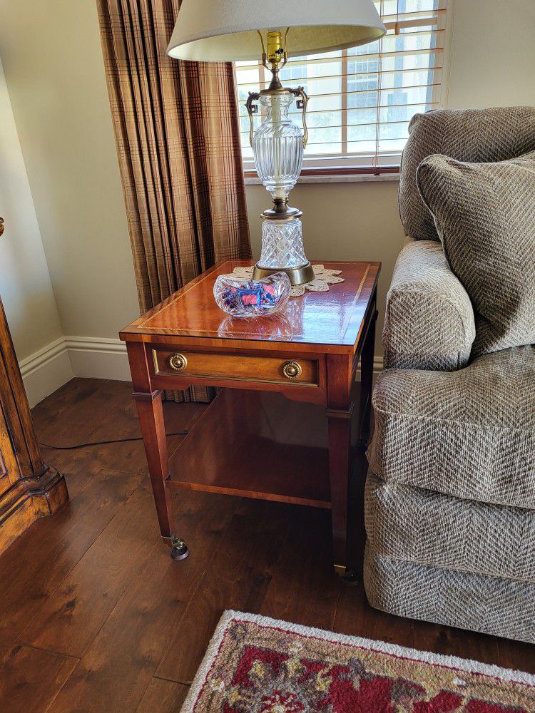 Pair End Tables & Coffee Table