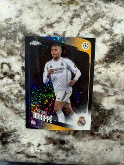 Topps Chrome UEFA Champions League Kylian Mbappé #112 Real Madrid 04/10