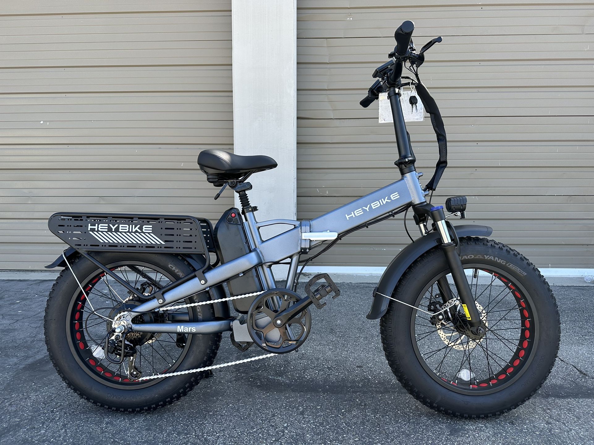 HEYBIKE Mars 2.0 750 Watts Fat tire Folding Electric Bike In Gray