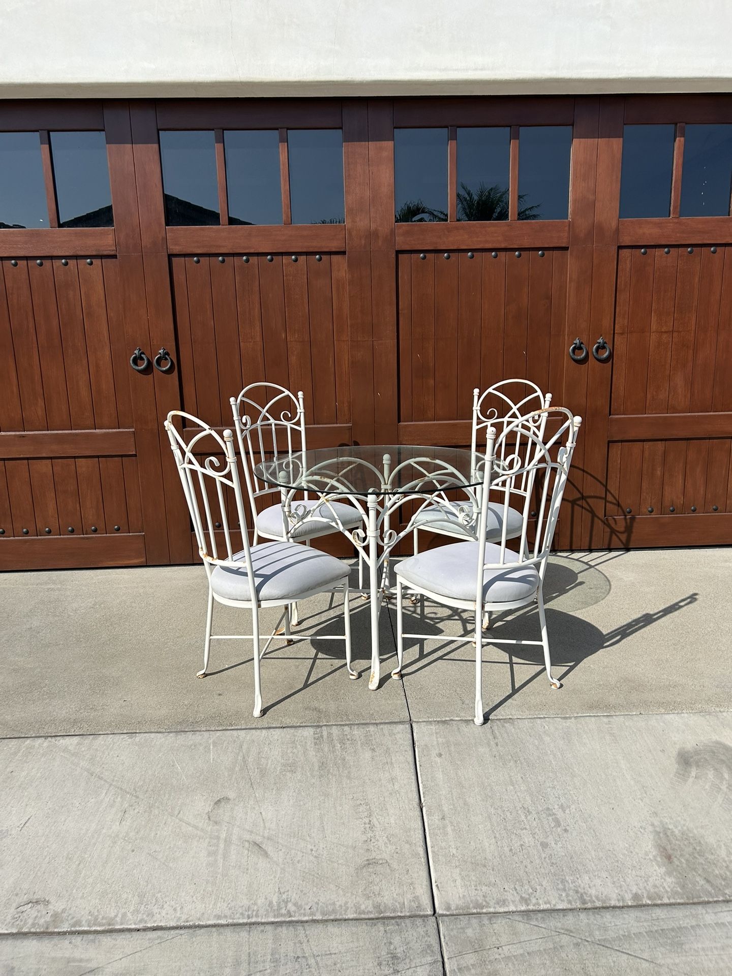 Vintage Outdoor Dining Set