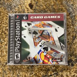 Card Games (Sony PlayStation 1, 2001)