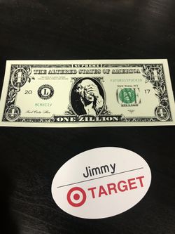 Supreme Dollar box logo Sticker