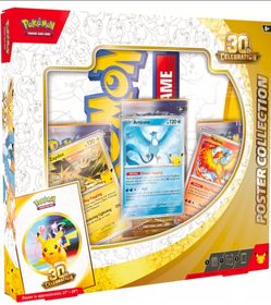 Pokemon 30th celebration poster collection box