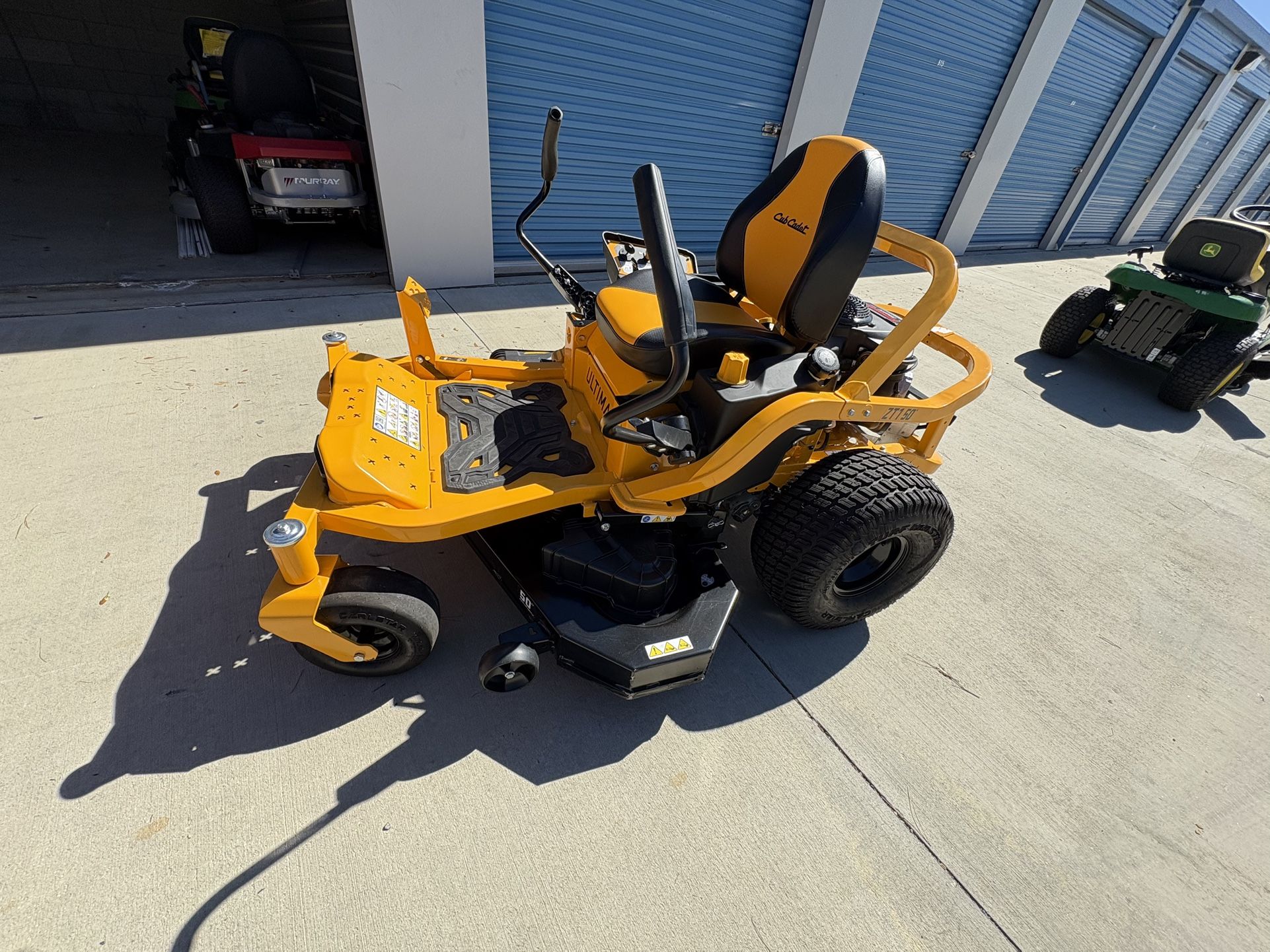 Ultima ZT1 50 in. Fabricated Deck 23HP V-Twin Kawasaki FR Series Engine Dual Hydro Drive Gas Zero Turn Riding Lawn Mower