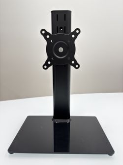 Single LCD Computer Monitor Free-Standing Desk Stand Mount