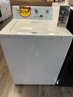 Whirpool Coin Operated Top Load Washer Take It Home Today $0 Initial Payment Read Description