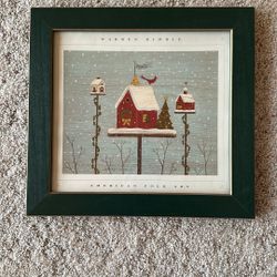 Warren Kimble Folk Art: Birdhouses 