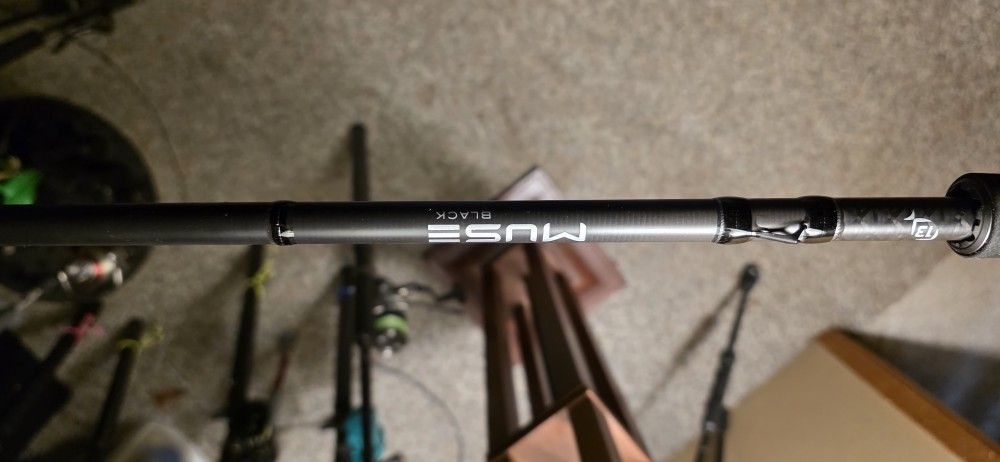 New 13 Fishing Muse Black Casting Rod