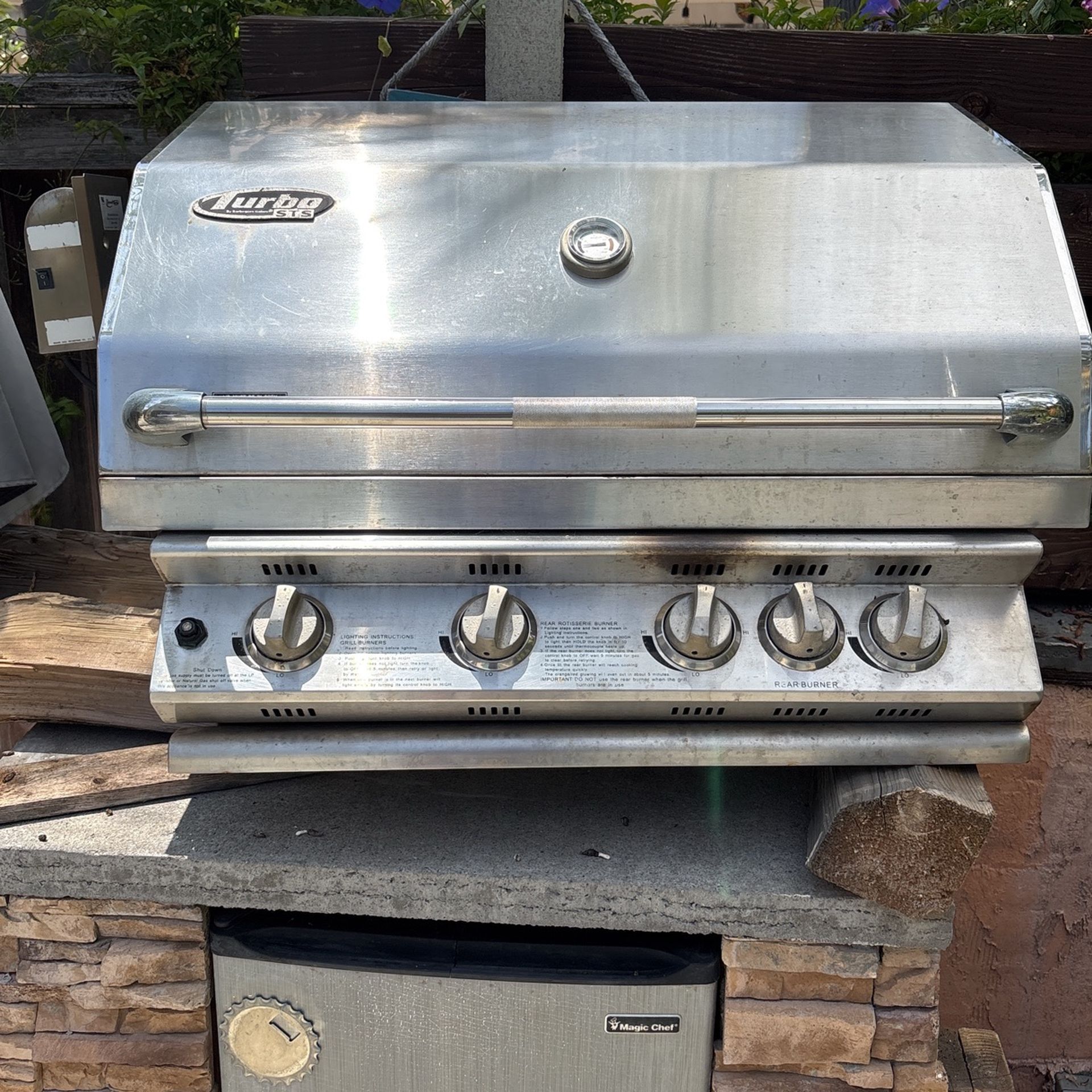 Used Turbo STS BBQ Grill