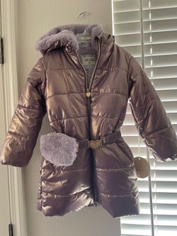 Le Chic Girls Puffer Coat Size 6Y