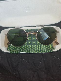 Mr. Leight 12k white gold ultra-luxury brand sunglasses