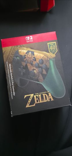 Nintendo Switch 2 Zelda pro controller 40th Anniversary Edition NEW (SEALED)