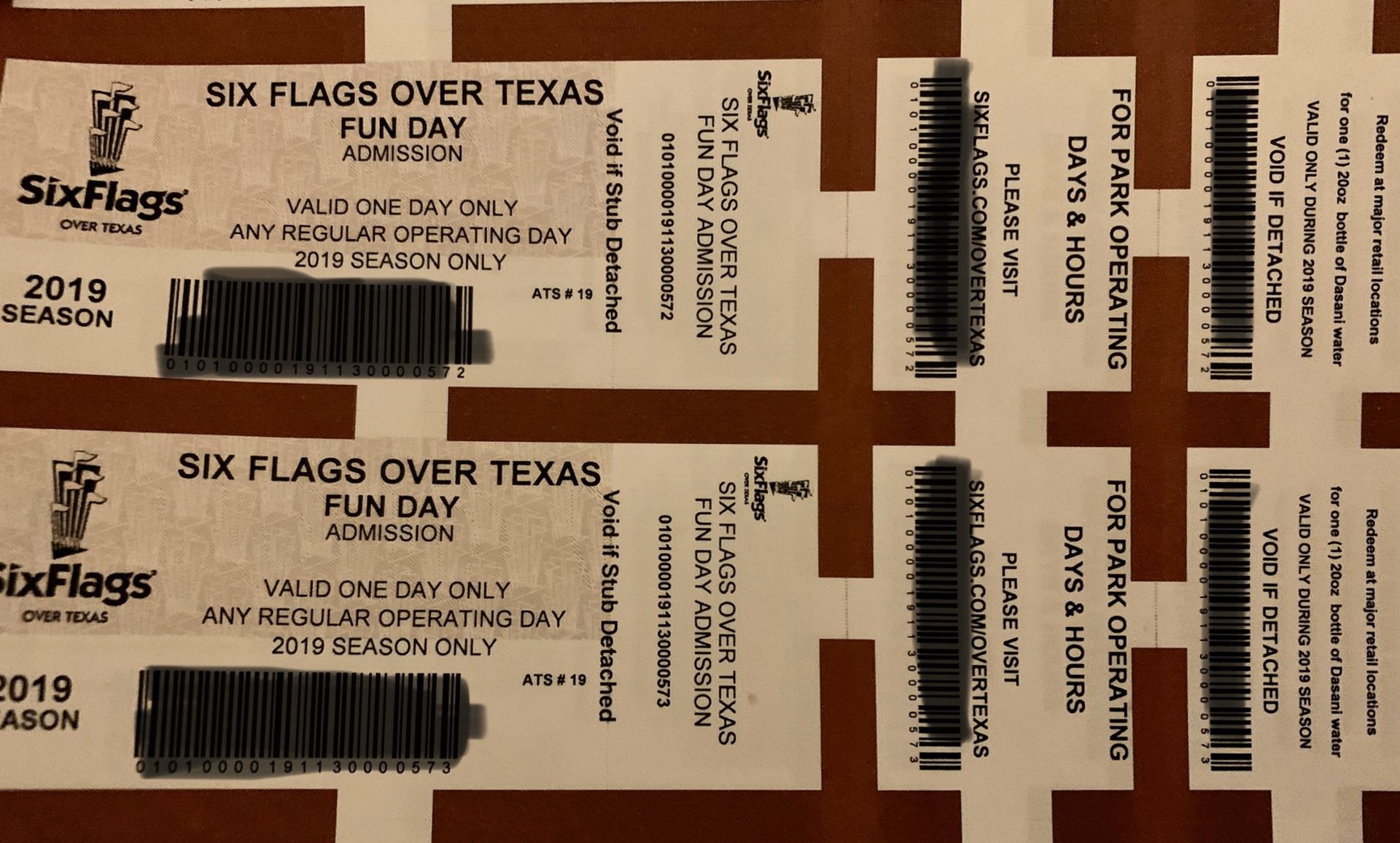 Six Flags Holiday in the Park Tickets
