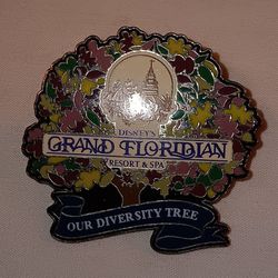 Disney pin "Grand Floridian Resort Spa Our Diversity Tree for cast members" FIRM