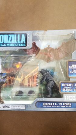 Godzilla & Rodan action figures
