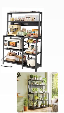 Rack with Power  Outlet