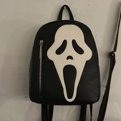 Ghost Face Backpack Light Up In Dark 