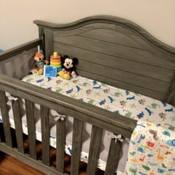 Baby Crib and Mattress 