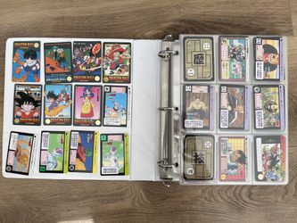 Dragon Ball Z Vintage VERY RARE Japanese Original Old Carddass Trading Card TCG