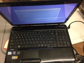 Toshiba satellite 2.0ghz 4gb 320gb hdd, win 10, webcam antivirus office