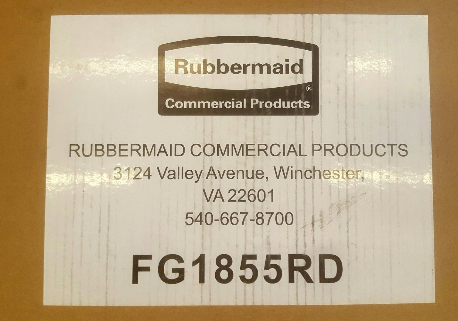 55 Gallon Drum Trash Can Lid. Rubbermaid, New !