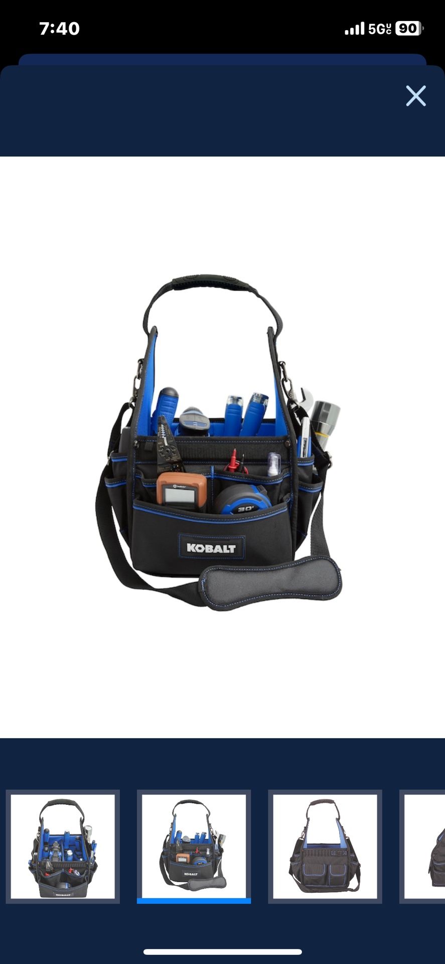 Tool Bag Kobalt