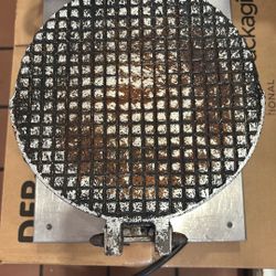 Two Gold Medal Waffle Makers – operational, needs deep cleaning.