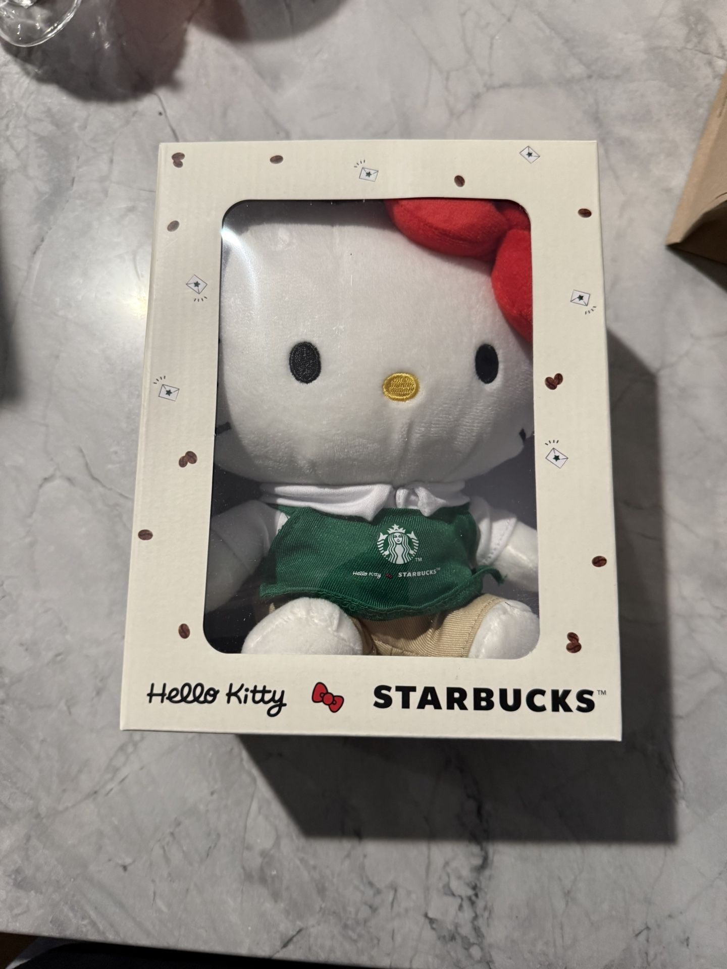 Starbucks Hello Kitty Stuffed Animal
