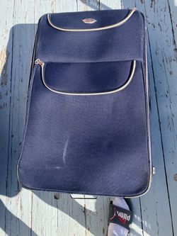 Luggage large blue American Tourist