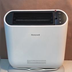 Honeywell ThermaWave 6 Ceramic Technology Space Heater, White - Ceramic Heater with Programmable Thermostat